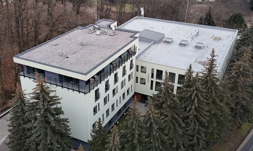 Nástavba hotelu Carlsbad Inn Bed & Breakfast – lehká ocelová konstrukce s opláštěním fermacell®