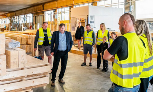 Den otevřených dveří ATRIUM: nahlédněte do výroby moderních dřevostaveb