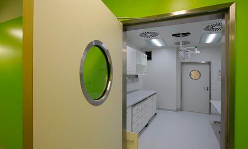 fermacell® Powerpanel H2O pro místnosti se zvýšenými hygienickými požadavky a laboratoře